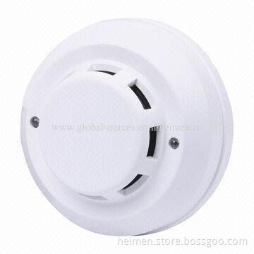 Network 2 Wired Fire Alarm Smoke Detector with Infrared Photoelectric Sensor